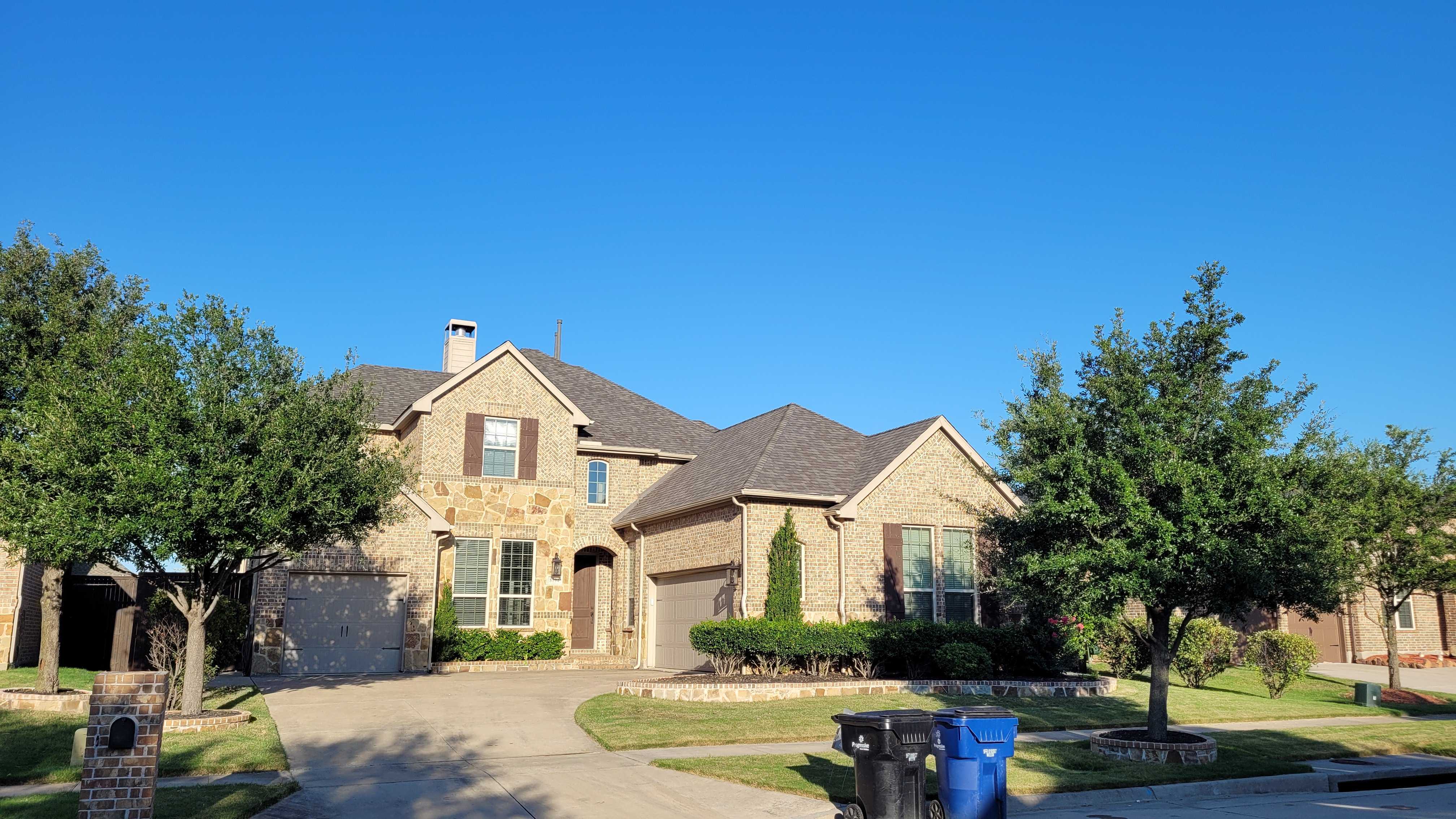 Residential roofing project by Total Roofing Systems